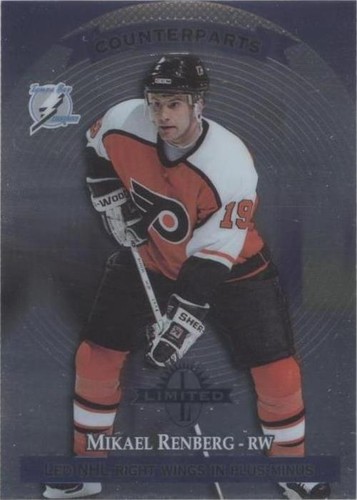 1997-98 Donruss Limited - Mikael Renberg Niklas Sundstrom #64