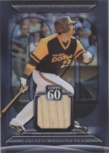 2011 Topps - Adrian Gonzalez #T60R-AG