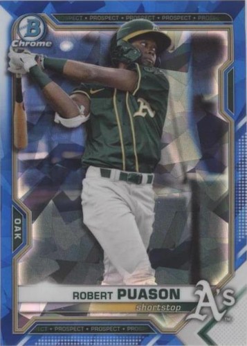 2021 Bowman Chrome Draft Sapphire Edition - Robert Puason #BDC-153