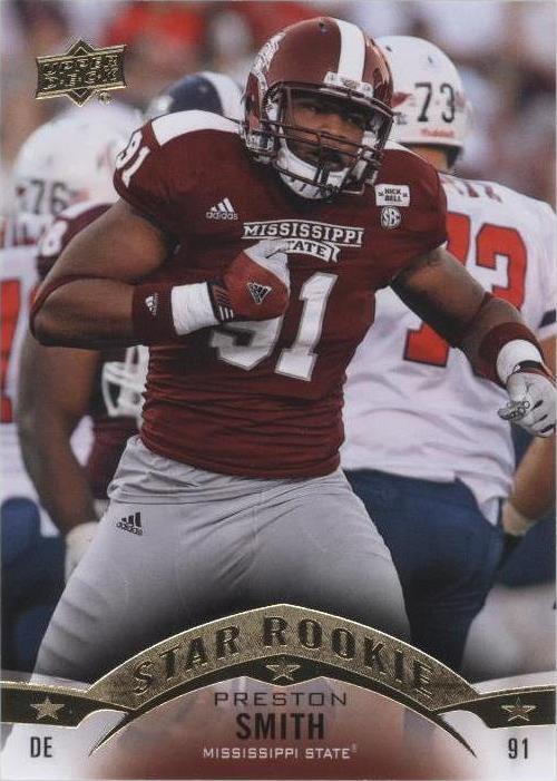 2015 Upper Deck Preston Smith #71