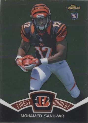 2012 Topps Finest Mohamed Sanu #FM-MS