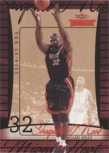 2004-05 Fleer Throwbacks - Shaquille O'Neal #43