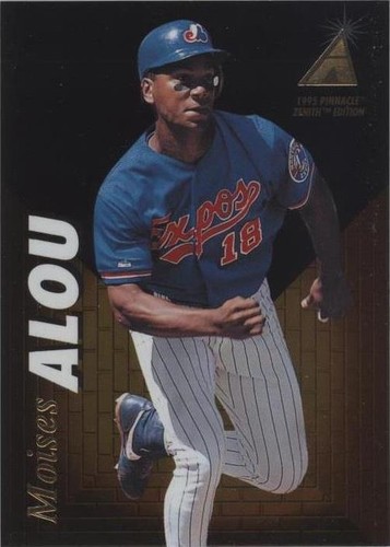 1995 Pinnacle Zenith Edition - Moises Alou #78