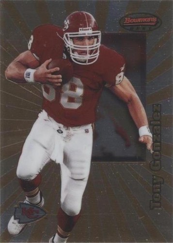 1998 Bowman's Best Tony Gonzalez #98