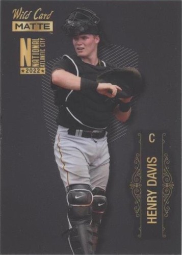 2022 Wild Card MATTE National Convention - Henry Davis #MBN-1