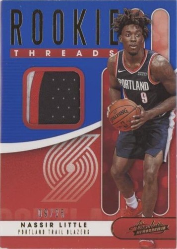 2019-20 Panini Absolute Memorabilia - Nassir Little #RT-NLT