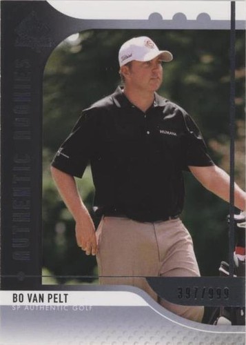 2012 SP Authentic - Bo Van Pelt #87