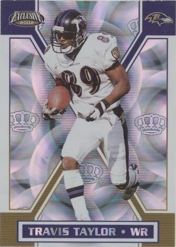 2002 Pacific Exclusive Travis Taylor #18
