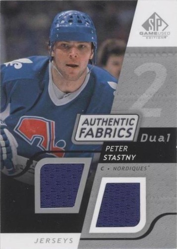 2008-09 SP Game Used Edition - Peter Stastny #AF-SY
