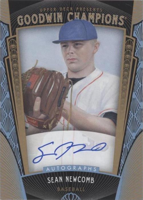 Goodwin Champions 2015 Upper Deck - Sean Newcomb #155