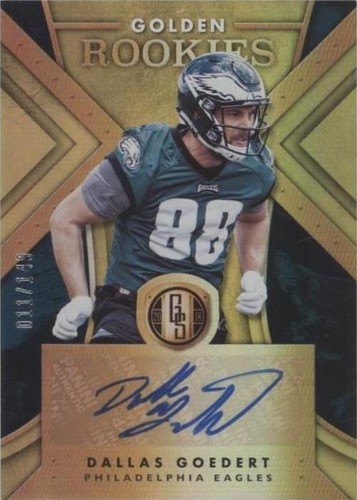 2018 Panini Gold Standard Dallas Goedert #GR-DG