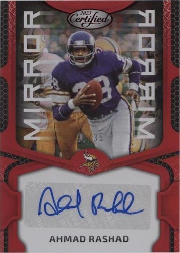 2023 Panini Certified Ahmad Rashad #MS63
