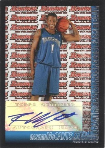 2005-06 Bowman Draft Picks & Prospects - Rashad McCants #154