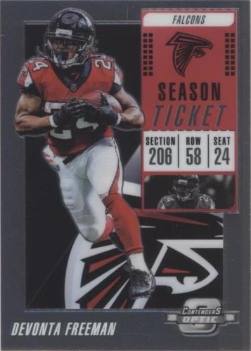 2018 Panini Contenders Optic Devonta Freeman #85