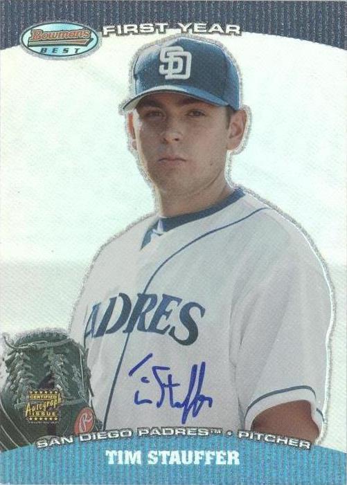 2004 Bowman's Best - Tim Stauffer #BB-TJS