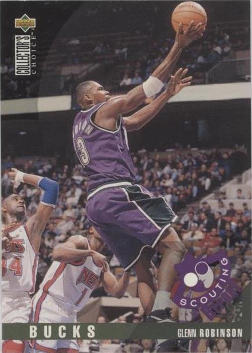 1995-96 Upper Deck Collector's Choice International German II - Glenn Robinson #125