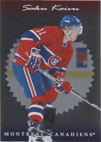 1996-97 Donruss Elite - Saku Koivu #80