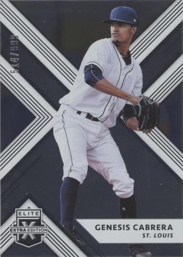 2018 Panini Elite Extra Edition - Genesis Cabrera #133