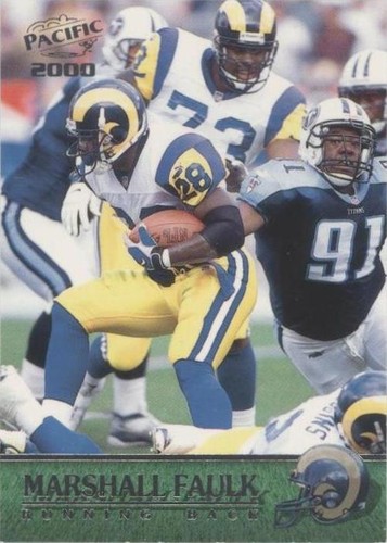 2000 Pacific Marshall Faulk #309