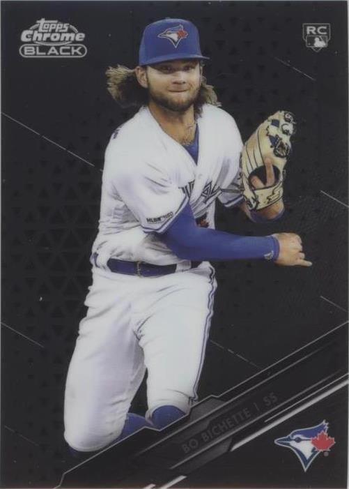 2020 Topps Chrome Black - Bo Bichette #81