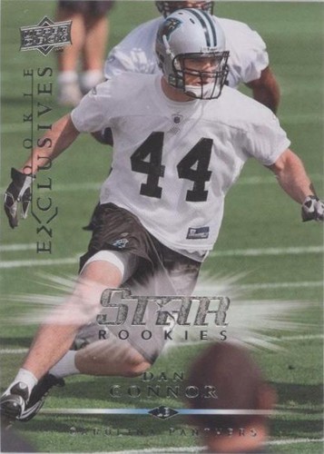 2008 Upper Deck Rookie Exclusives Dan Connor #RE95