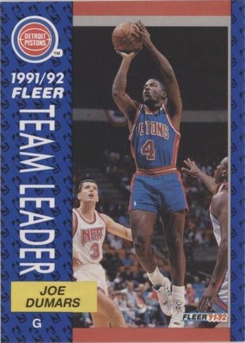 1991-92 Fleer - Joe Dumars #379