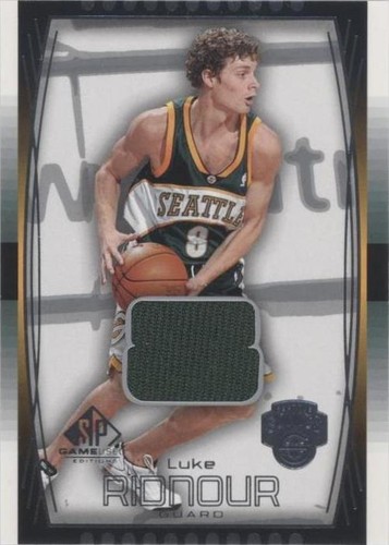 2004-05 SP Game Used - Luke Ridnour #87
