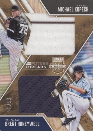 2017 Panini Elite Extra Edition - Brent Honeywell Michael Kopech #FTSD-MB