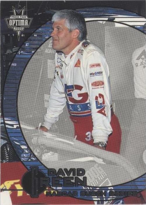 2000 Press Pass Optima - David Green #30