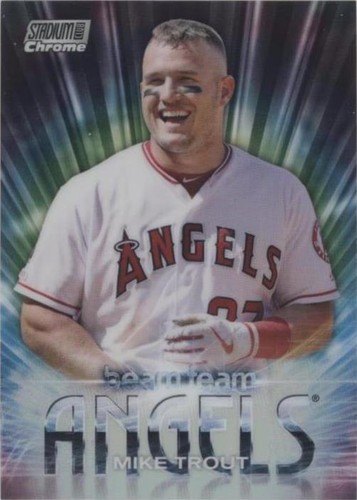 2020 Topps Stadium Club Chrome - Mike Trout #BT-2