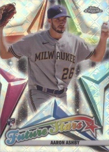 2022 Topps Chrome Logofractor Edition - Aaron Ashby #FS-9