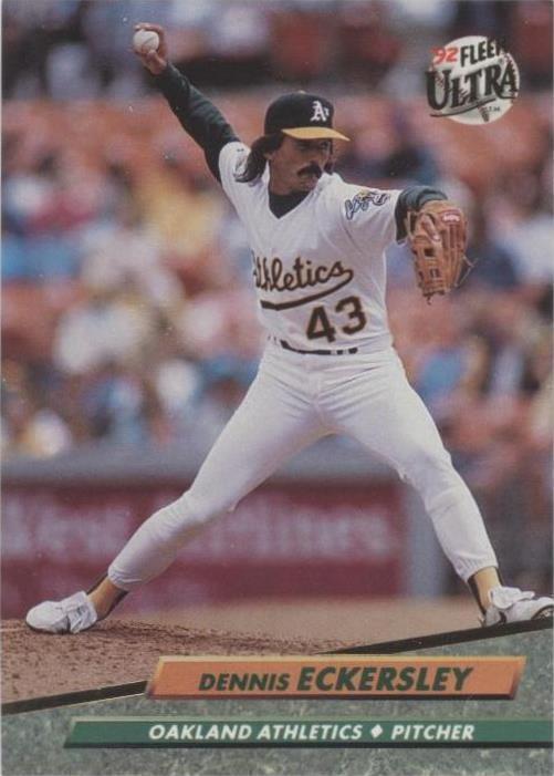 Fleer Ultra 1992 - Dennis Eckersley #421