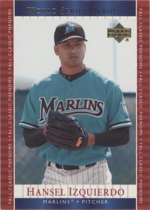2002 Upper Deck World Series Heroes - Hansel Izquierdo #115