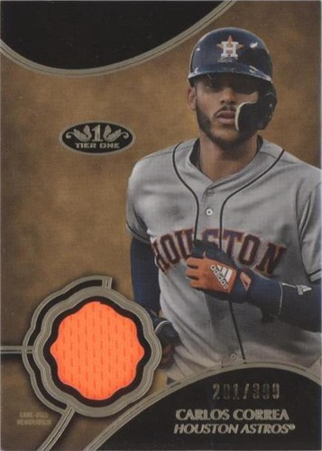 2019 Topps Tier One - Carlos Correa #T1R-CC