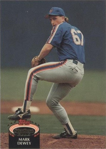1992 Topps Stadium Club - Mark Dewey #817