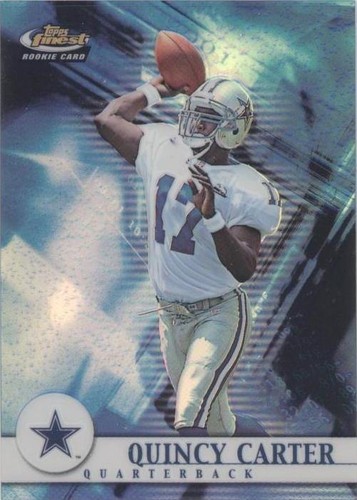 2001 Topps Finest Quincy Carter #111
