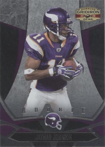2008 Donruss Gridiron Gear Jaymar Johnson #140
