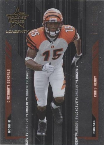 2005 Leaf Rookies & Stars Longevity Chris Henry #212