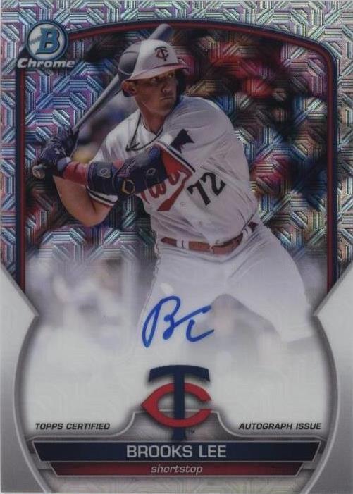 2023 Bowman Chrome - Brooks Lee #BCMA-BL