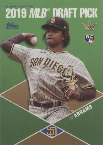 2022 Topps X Bobby Witt Jr. Crown Collection - C.J. Abrams #28