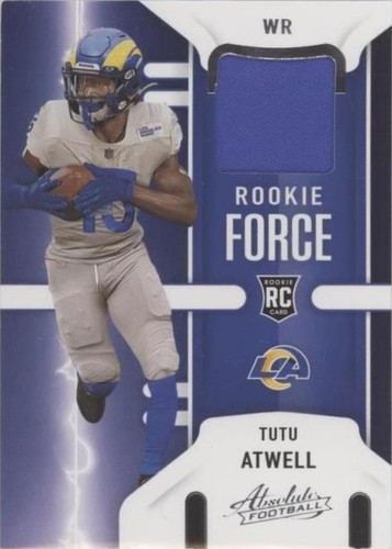 2021 Panini Absolute Tutu Atwell #RF-TAT