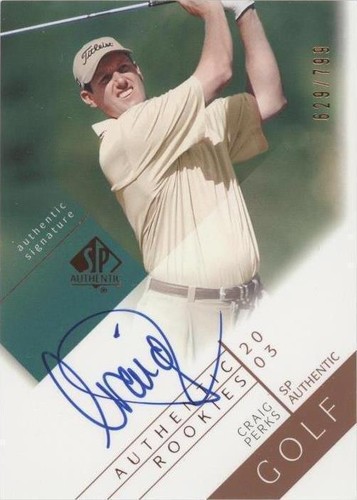 2003 SP Authentic - Craig Perks #106