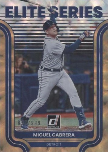 2022 Panini Donruss - Miguel Cabrera #ES-11