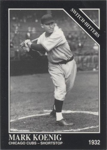 1994 The Sporting News Conlon Collection - Mark Koenig #1230