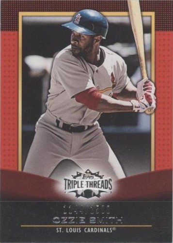2011 Topps Triple Threads - Ozzie Smith #21