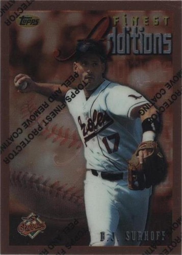 1996 Topps Finest - B.J. Surhoff #304
