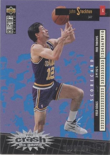 1996-97 Upper Deck Collector's Choice - John Stockton #C27