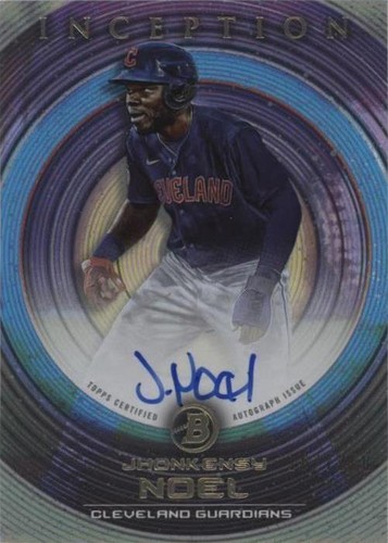 2022 Bowman Jhonkensy Noel Chrome Prospect Autograph 1st Auto