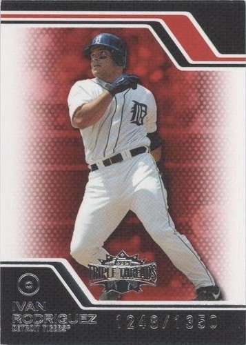 2008 Topps Triple Threads - Ivan Rodriguez #111