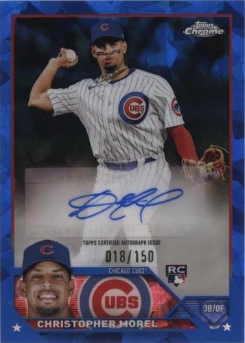 2023 Topps Chrome Update Series Sapphire Edition - Christopher Morel #USA-CM